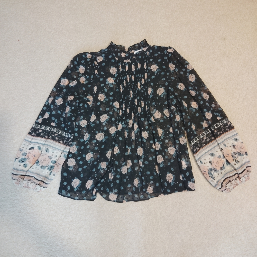 Floral Long Sleeve Blouse
